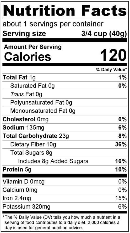 Información nutrimental